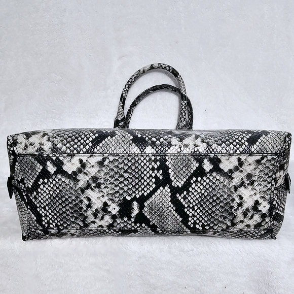 Aldo Black and White Snakeskin Crossbody Bag - Picture 8 of 16